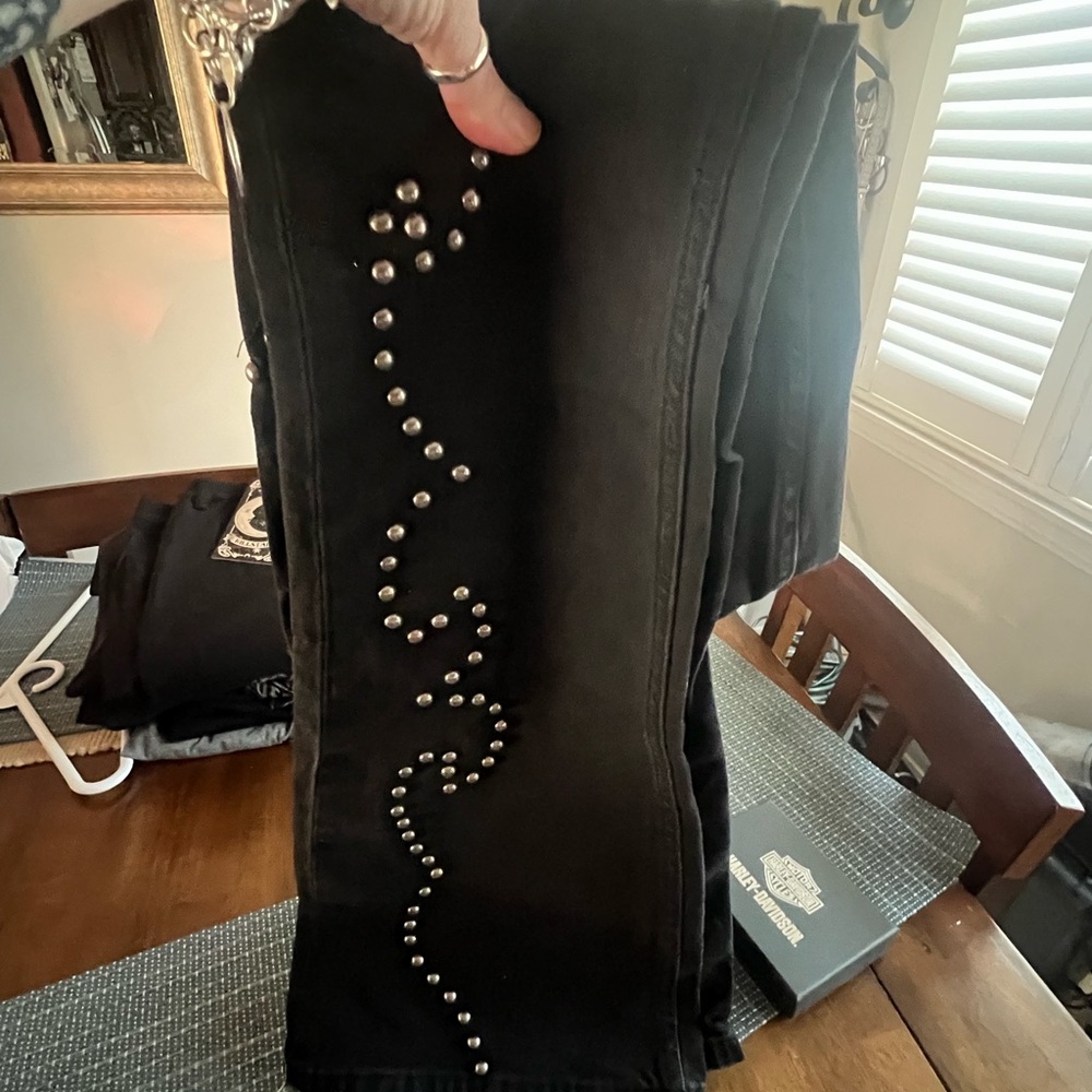 Idyllwind Black Denim with Unique Detailing